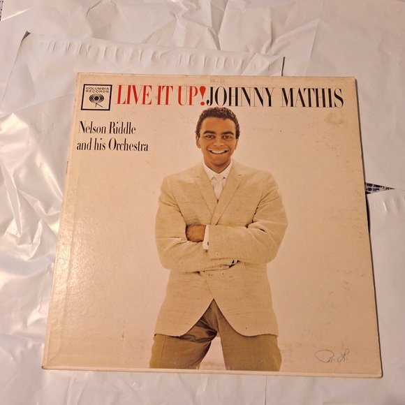 Johnny Mathis live it up lp record - Picture 1 of 4